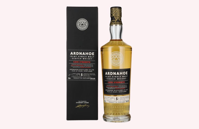 Ardnahoe 5 Years Old CASK STRENGTH Islay Single Malt Scotch Whisky 60,9% Vol. 0,7l in Giftbox