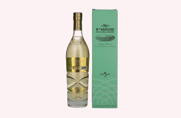 Nardini Grappa Riserva 5 ANNI 42% Vol. 0,7l in Giftbox
