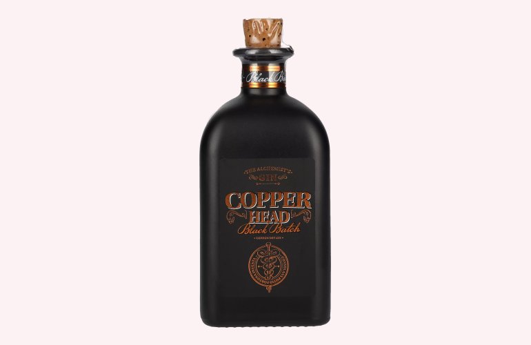 Copperhead London Dry Gin BLACK BATCH 42% Vol. 0,5l