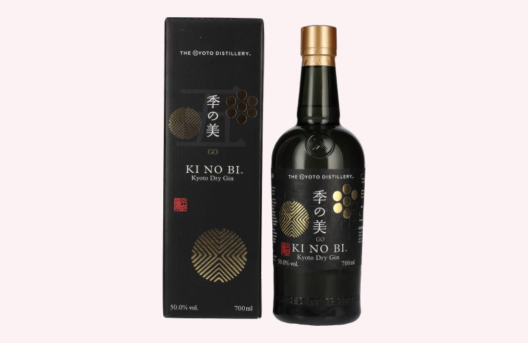 KI NO BI GO 5th Anniversary Kyoto Dry Gin 50% Vol. 0,7l