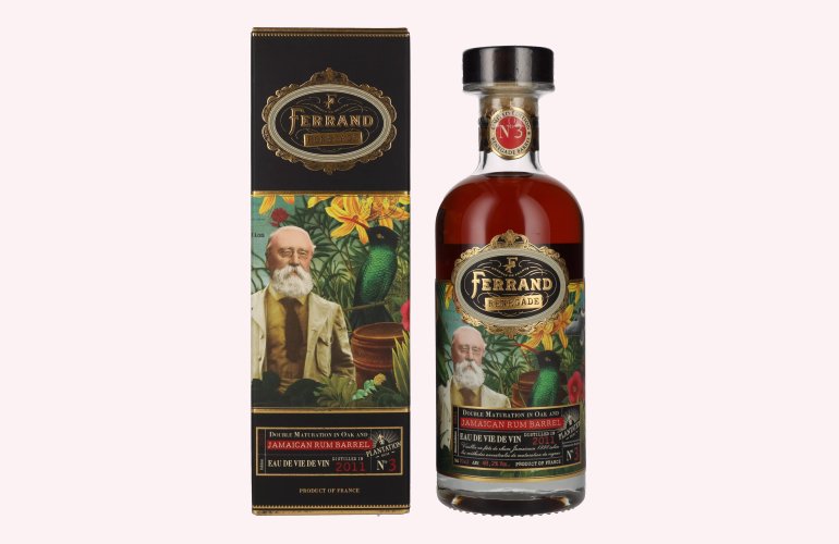 Ferrand RENEGADE BARREL N°3 Eau de Vie de Vin 48,2% Vol. 0,7l in Geschenkbox