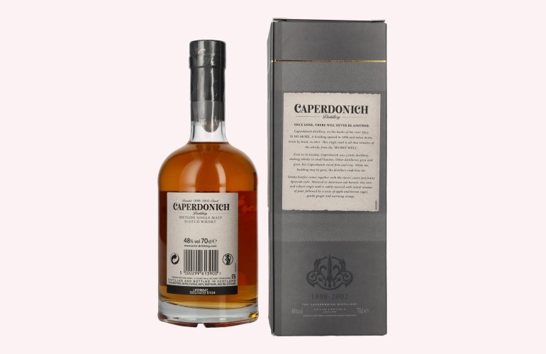 Caperdonich 18 Years Old PEATED Speyside Single Malt Scotch Whisky # 005 48% Vol. 0,7l in Giftbox