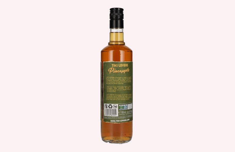 Tiki Lovers Pineapple Spirit Drink 45% Vol. 0,7l