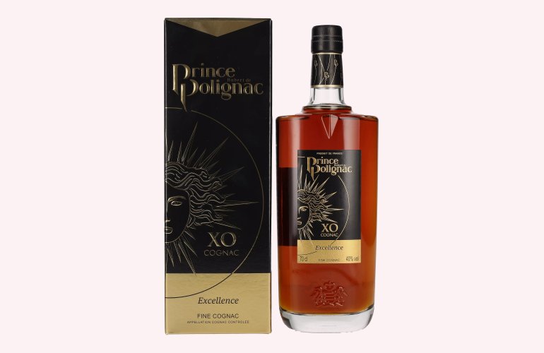 Prince Hubert de Polignac X.O Cognac Excellence 40% Vol. 0,7l in Geschenkbox