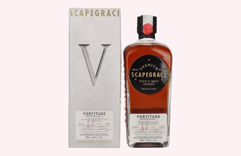 Scapegrace FORTITUDE Small Batch Limited Release V 46% Vol. 0,7l in Geschenkbox