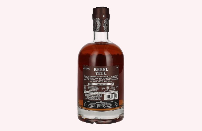Rebel Yell Bourbon Whiskey French Oak Finish 45% Vol. 0,7l