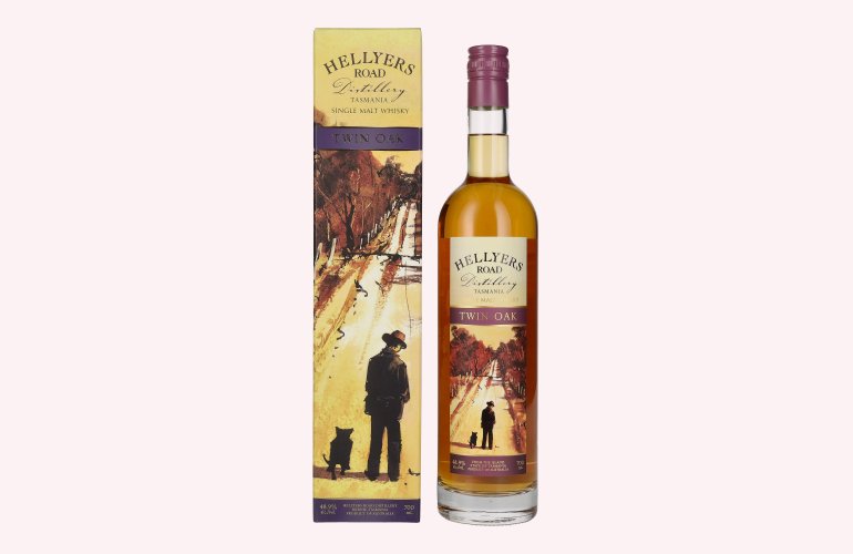 Hellyers Road Tasmania Single Malt Whisky TWIN OAK 48,9% Vol. 0,7l in Geschenkbox