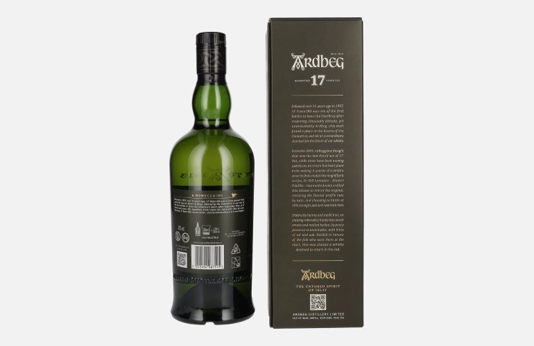 Ardbeg 17 Years Old The Ultimate Committee Exclusive Islay Single Malt 40% Vol. 0,7l in Geschenkbox