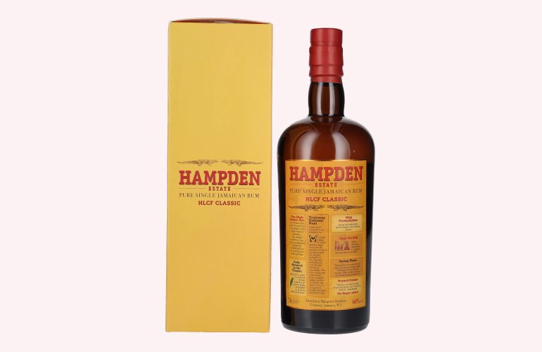 Hampden HLCF CLASSIC Estate Pure Single Jamaican Rum 60% Vol. 0,7l in Geschenkbox