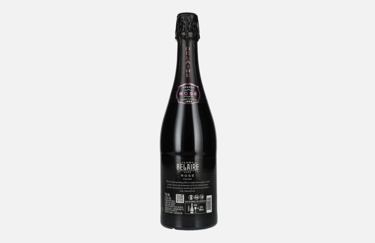 Luc Belaire Rare Rosé Fantôme Edition 12,5% Vol. 0,75l met LED-Sticker