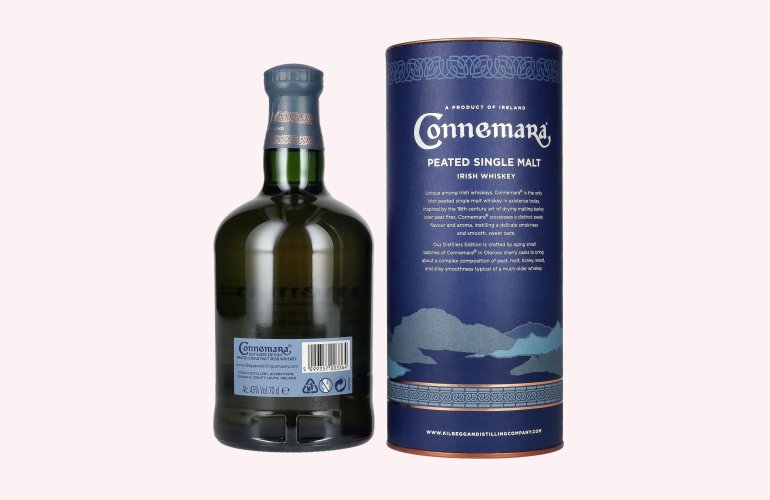 Connemara DISTILLERS EDITION Peated Single Malt Irish Whiskey 43% Vol. 0,7l in geschenkverpakking