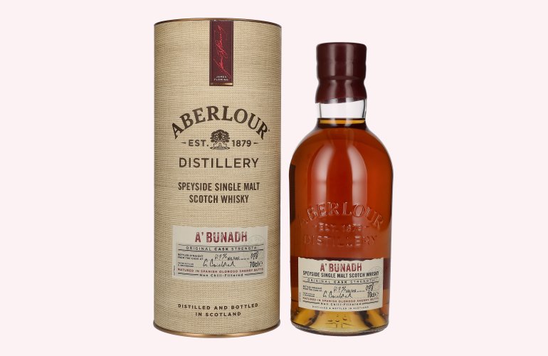 Aberlour A'BUNADH Original Cask Strength Batch No. 78 60,7% Vol. 0,7l in Geschenkbox