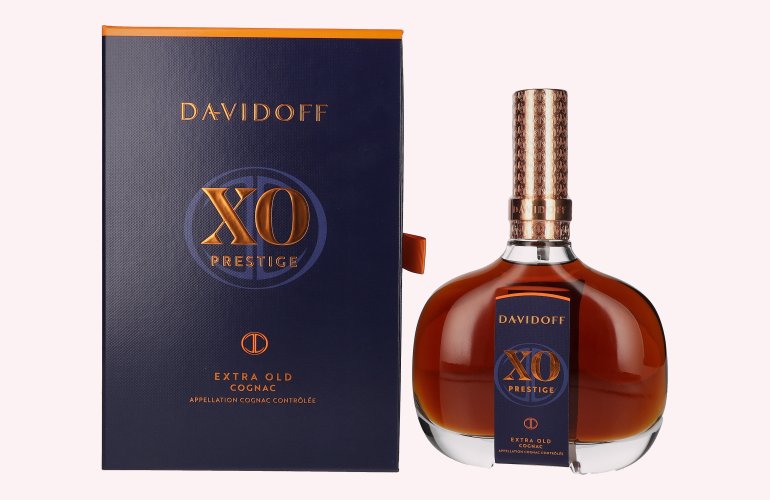Davidoff XO Prestige Extra Old Cognac 40% Vol. 0,7l in Giftbox
