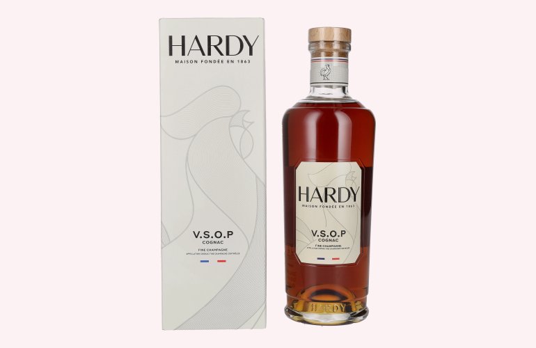 Hardy V.S.O.P Fine Champagne Cognac 40% Vol. 0,7l in Geschenkbox