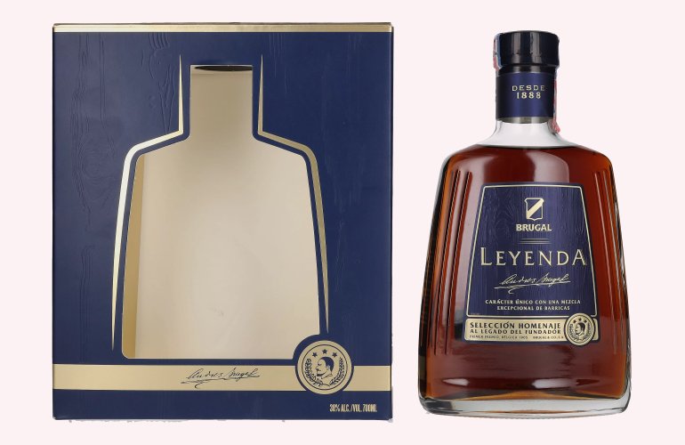 Brugal LEYENDA Selección Homenaje 38% Vol. 0,7l in Geschenkbox