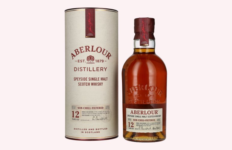 Aberlour 12 Years Old Speyside Single Malt 48% Vol. 0,7l en boîte cadeau