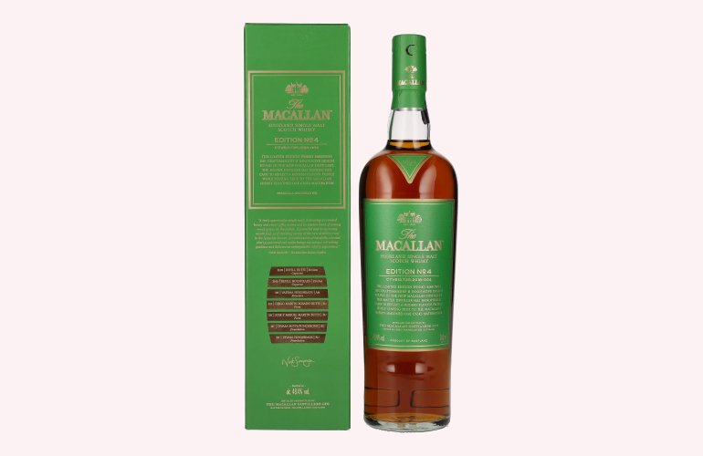 The Macallan EDITION N° 4 Highland Single Malt 48,4% Vol. 0,7l in Giftbox