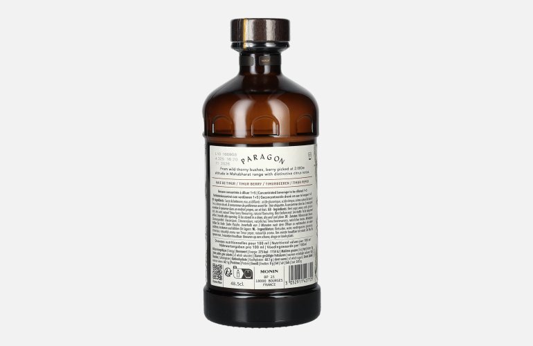 Monin Paragon TIMUR BERRY Single Botanic Cordial Mystic Collection 0,485l