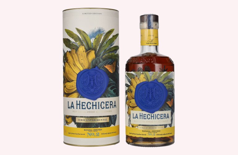 La Hechicera SERIE EXPERIMENTAL No. 2 BANANA-INFUSED 41% Vol. 0,7l in Giftbox