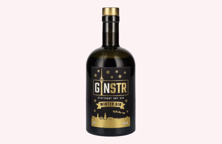 GINSTR Stuttgart Dry WINTER Gin 44% Vol. 0,5l