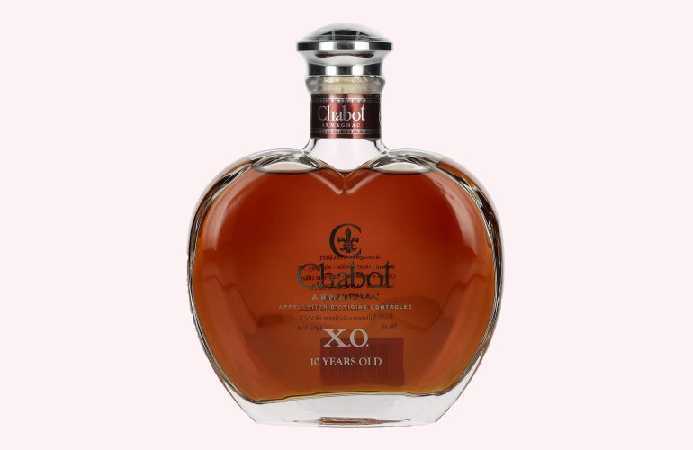 Chabot Armagnac 10 Years Old XO Coeur Silver Edition 40% Vol. 0,5l