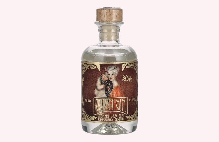 Wien Gin Gustav Klimt Edition Vienna Dry Gin 43% Vol. 0,04l