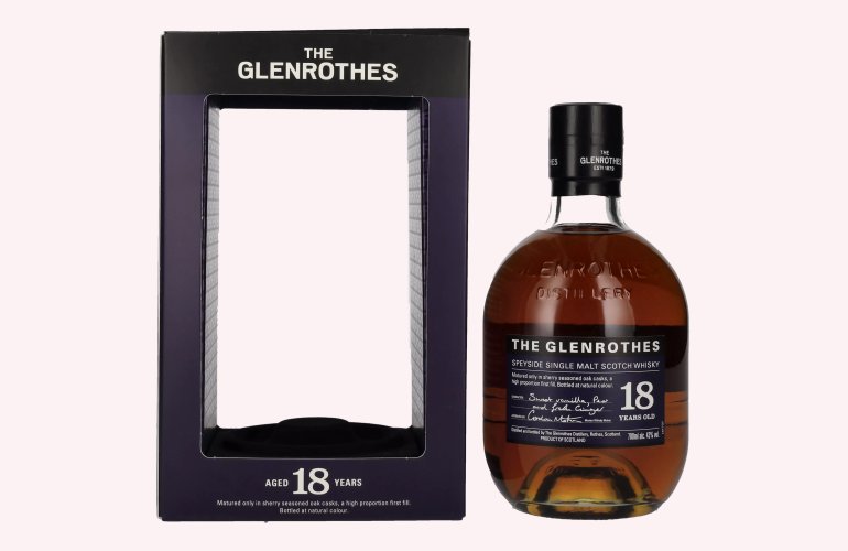 The Glenrothes 18 Years Old Speyside Single Malt 43% Vol. 0,7l in Giftbox