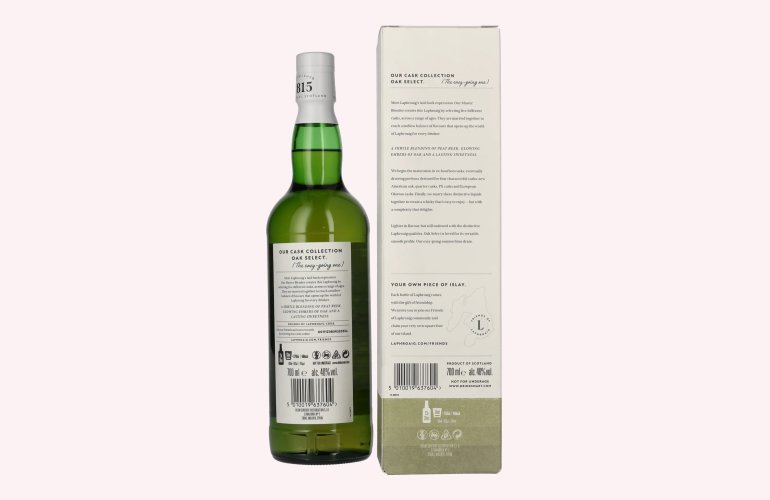 Laphroaig OAK SELECT Islay Single Malt Scotch Whisky 40% Vol. 0,7l in Giftbox