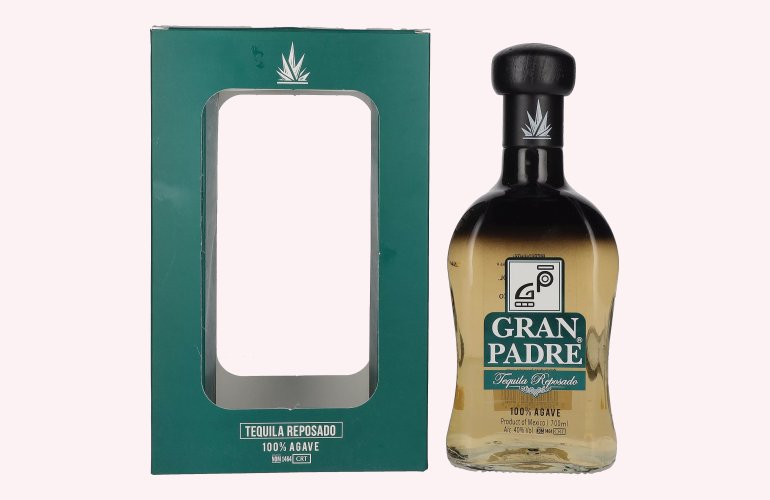 Gran Padre Tequila Reposado 100% Agave 40% Vol. 0,7l in Giftbox
