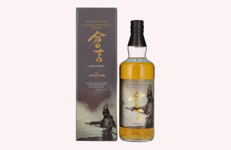 Matsui Whisky THE KURAYOSHI 8 Years Old Pure Malt Whisky 43% Vol. 0,7l in Geschenkbox