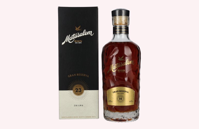 Ron Matusalem 23 Solera Gran Reserva ENIGMA Rum 40% Vol. 0,7l in Giftbox