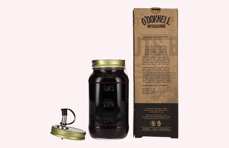 O'Donnell Moonshine WILD BERRY Liqueur 25% Vol. 0,7l mit Ausgießer