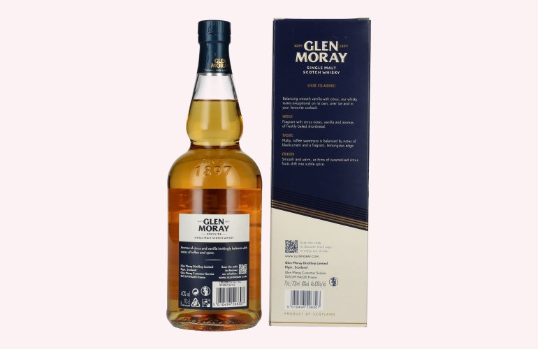 Glen Moray Our Classic 40% Vol. 0,7l in geschenkverpakking
