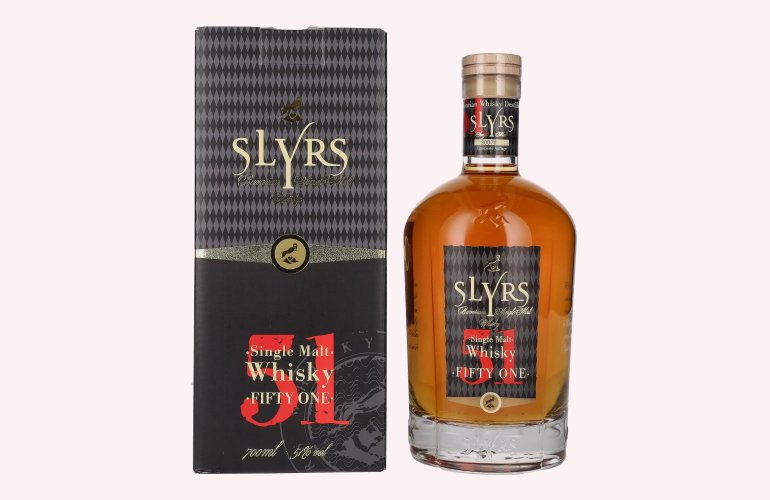 Slyrs FIFTY ONE Single Malt Whisky 51% Vol. 0,7l in Giftbox