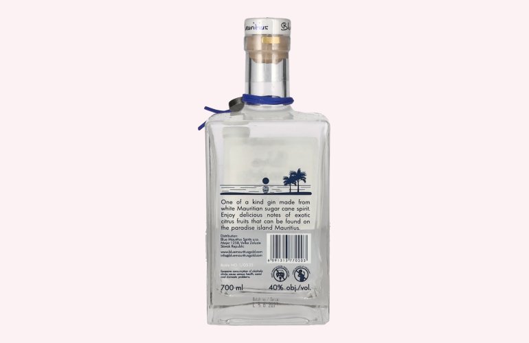 Blue Mauritius Gin 40% Vol. 0,7l