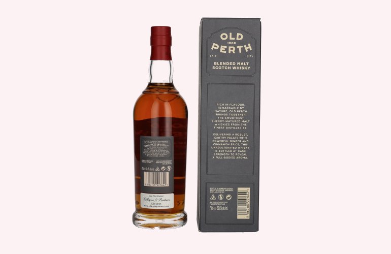 Old Perth Cask Strength Blended Malt Scotch Whisky Sherry Casks 58,6% Vol. 0,7l in Geschenkbox