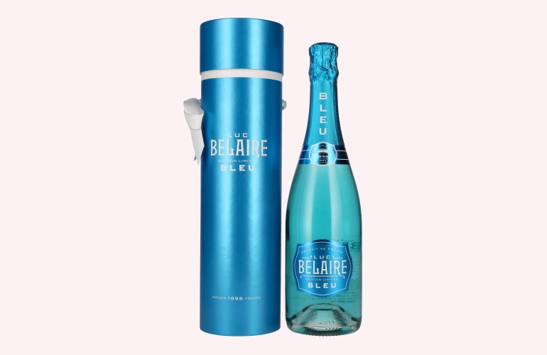 Luc Belaire BLEU Editión Limitée 12,5% Vol. 0,75l in Geschenkbox