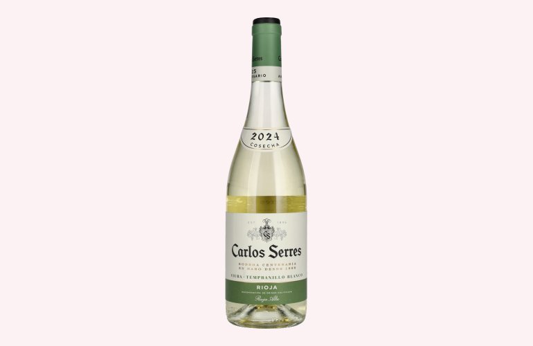 Carlos Serres Viura Tempranillo Blanco Rioja DOC 2024 12,5% Vol. 0,75l
