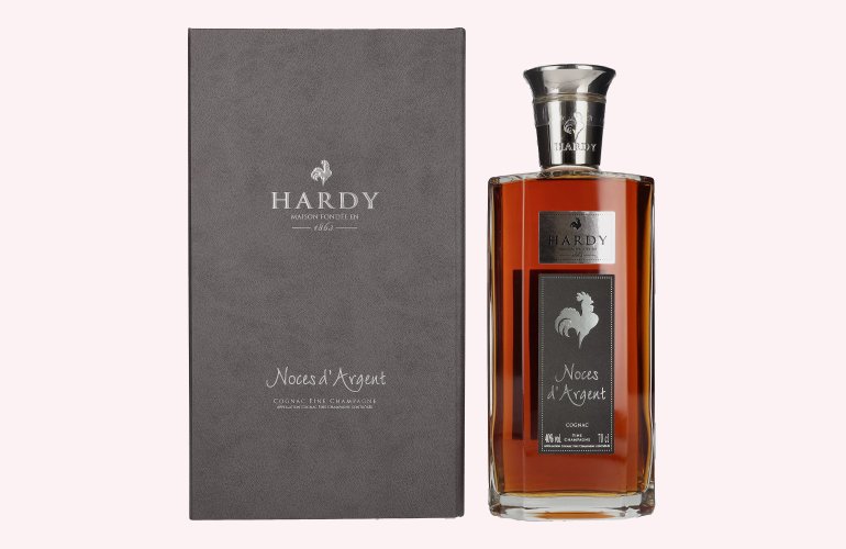 Hardy Cognac Noces d'Argent 40% Vol. 0,7l in Giftbox