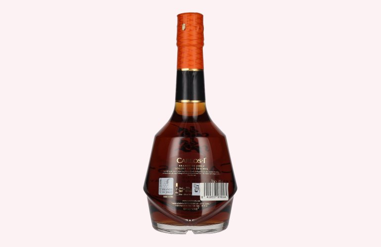 Carlos I Brandy de Jerez Solera Gran Reserva Sherry Casks 40% Vol. 0,7l