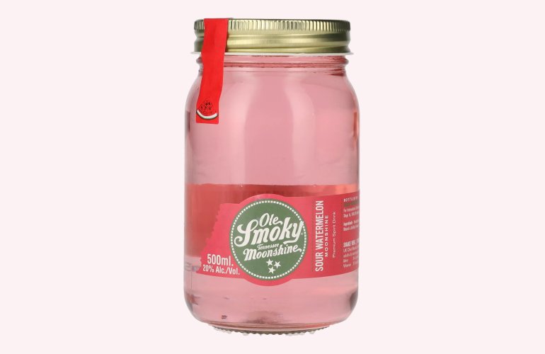 Ole Smoky Moonshine SOUR WATERMELON 20% Vol. 0,5l