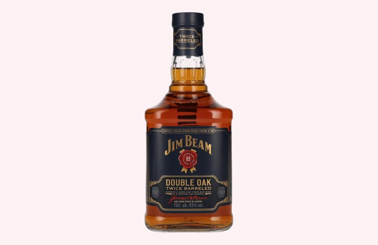 Jim Beam Double Oak Twice Barreled 43% Vol. 0,7l