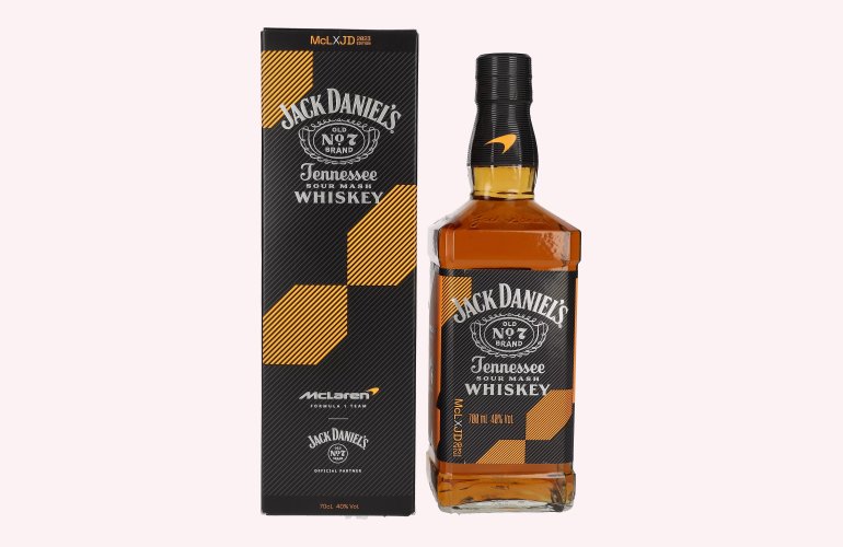 Jack Daniel's McLaren Formula 1 Team Edition 2023 40% Vol. 0,7l in Giftbox