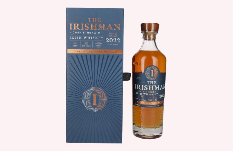 The Irishman Irish Whiskey Cask Strength Limited Edition Release 2022 54,9% Vol. 0,7l in Geschenkbox