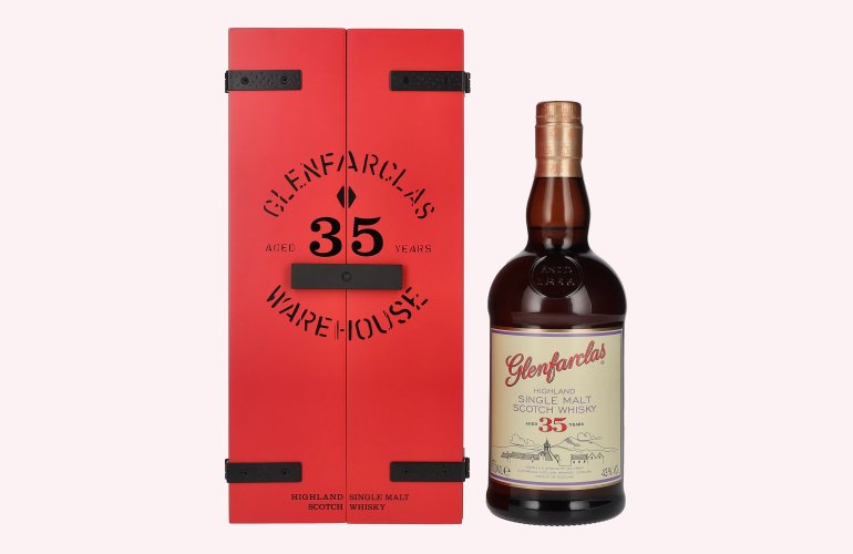 Glenfarclas 35 Years Old Highland Single Malt Scotch Whisky 2022 43% Vol. 0,7l in Giftbox