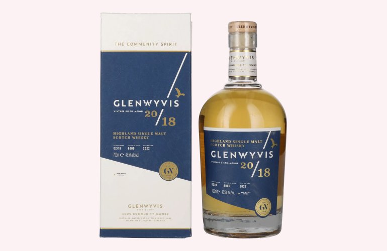 GlenWyvis Highland Single Malt Batch 02 Vintage 2018 46,5% Vol. 0,7l in Geschenkbox