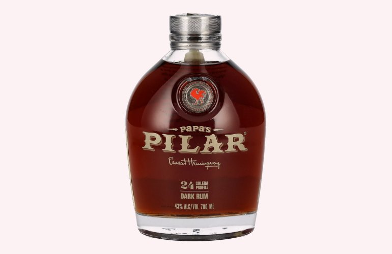 Papa's Pilar 24 Solera Profile DARK RUM 43% Vol. 0,7l