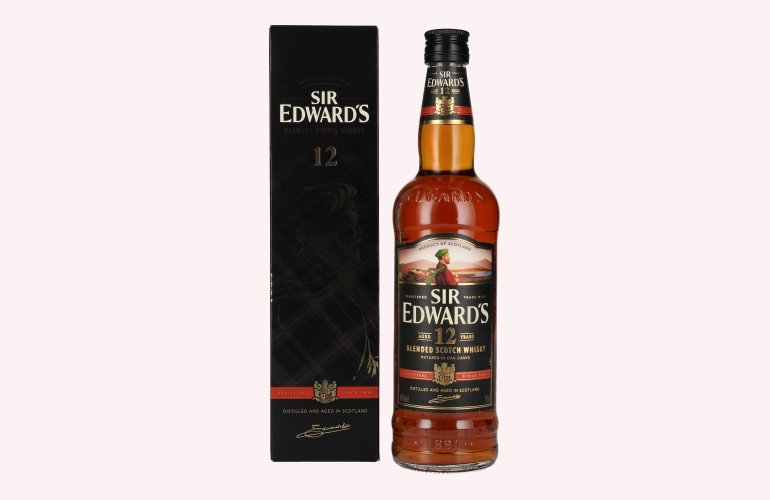 Sir Edward's 12 Years Old Blended Scotch Whisky 40% Vol. 0,7l in Geschenkbox