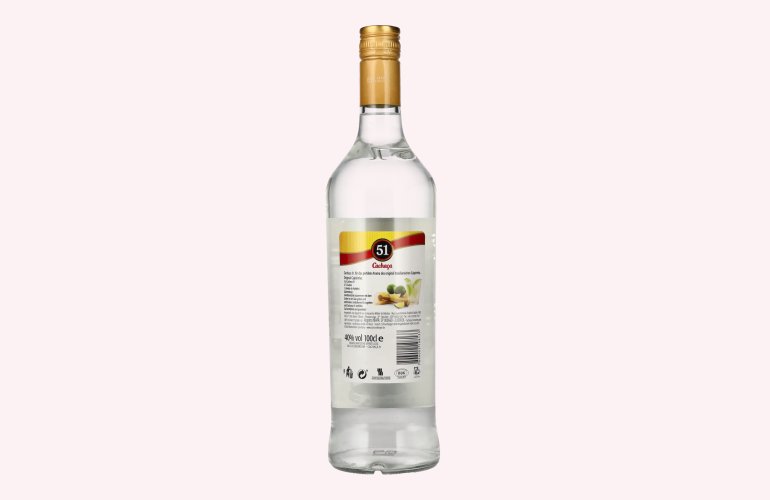 Cachaça 51 Brazil Sugar Cane Spirit 40% Vol. 1l