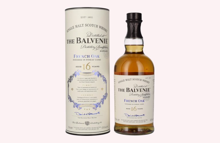 The Balvenie 16 Years Old French Oak 47,6% Vol. 0,7l in Geschenkbox